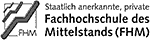 Logo: Fachhochschule des Mittelstands (FHM)