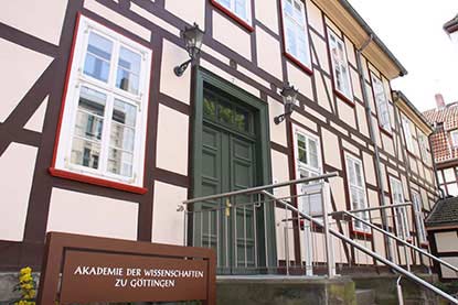 Akademie der Wissenschaften zu Göttingen